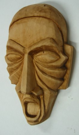 Kateřina: maska (lípa,21cm)