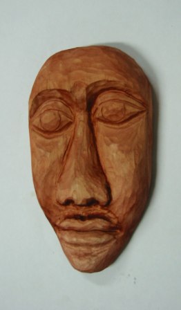 Karla: maska (lípa,19cm)